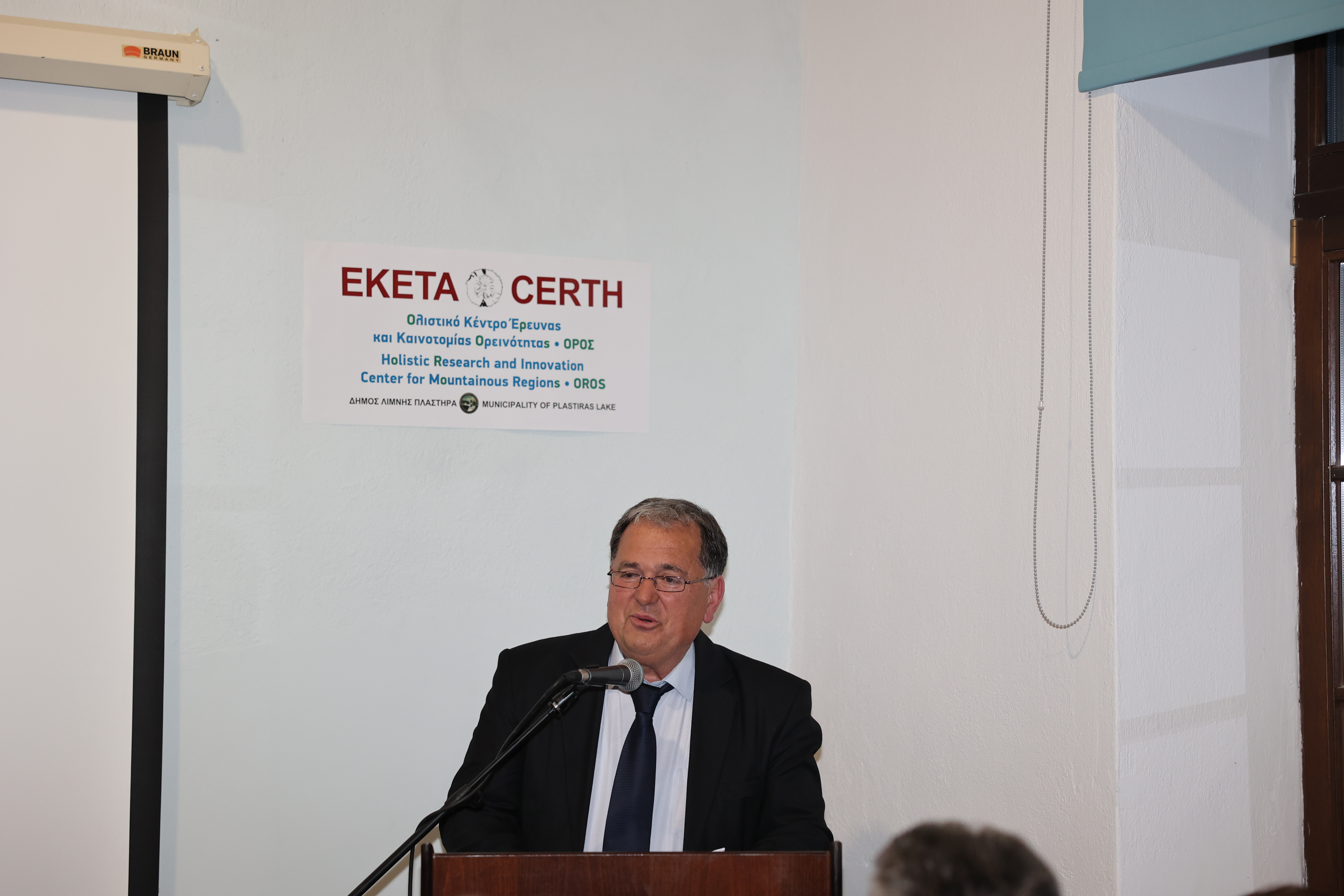 Δήμαρχος Λίμνης Πλαστήρα κ. Νάνος