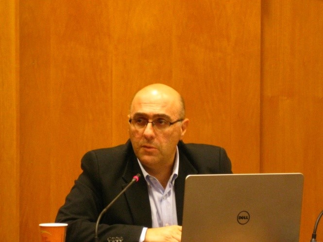 Εικόνα 8: Πρόεδρος ΤΕΕ ΤΔΜ Δ. Μαυροματίδης