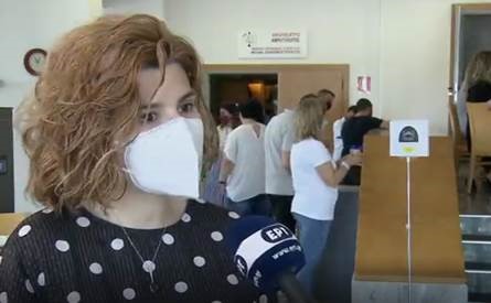 Η Δρ. Γαβριηλάκη, Μονάδα Μεταμόσχευσης, του Γ.Ν.Θ. 