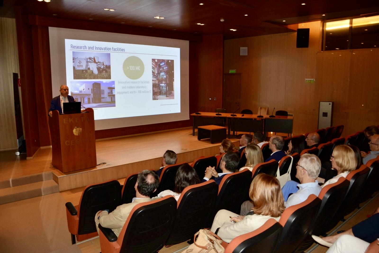 Ενημέρωση για την ερευνητική δραστηριότητα του ΕΚΕΤΑ