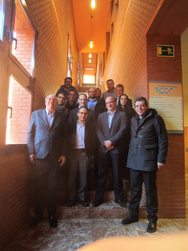 Μέλη της κοινοπραξίας από την εναρκτήρια συνάντηση του έργου (1)