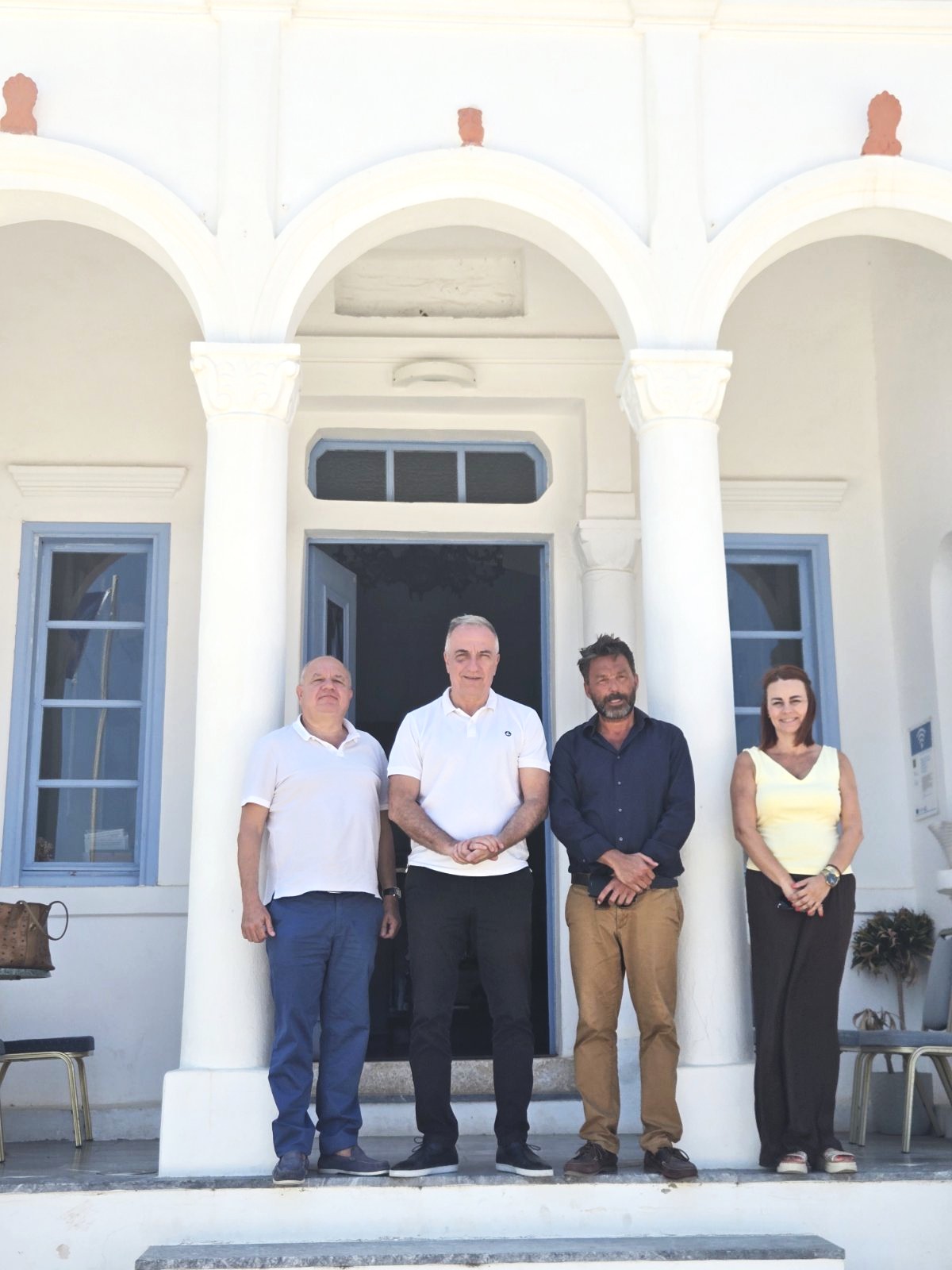 Στο Δημαρχείο της Χάλκης