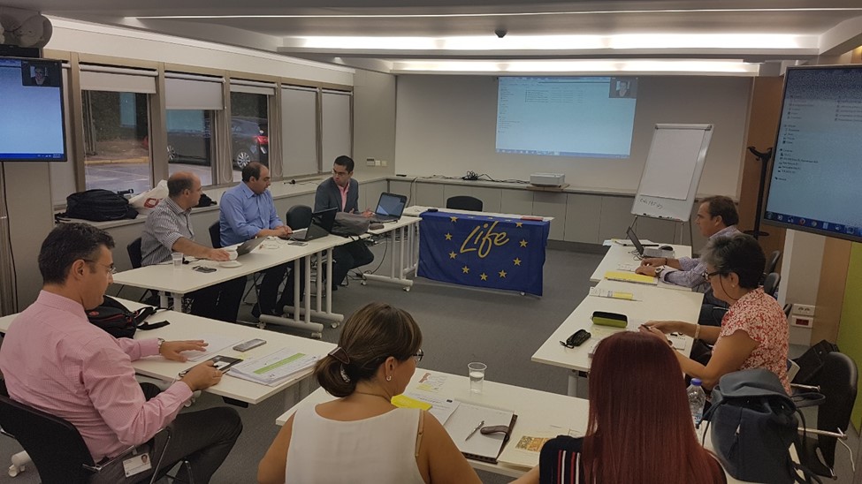 <B>Ενακτήρια Συνάντηση του Ερευνητικού Έργου LIFE BIOMASS C+ </B>