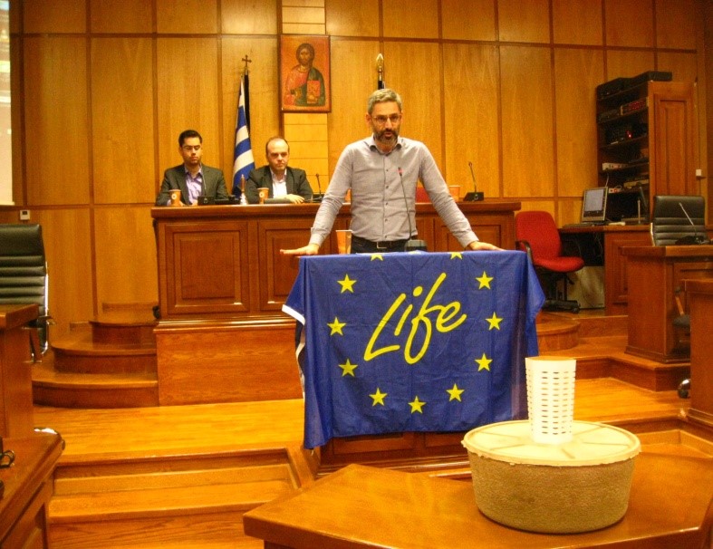 Εικόνα 3: Δήμαρχος Κοζάνης Ε. Ιωαννίδης