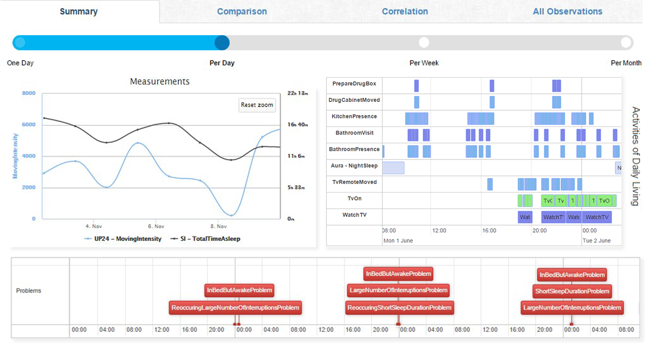 Διεπαφή του συστήματος, όπως χρησιμοποιείται από τους κλινικούς και τους επαγγελματίες υγείας