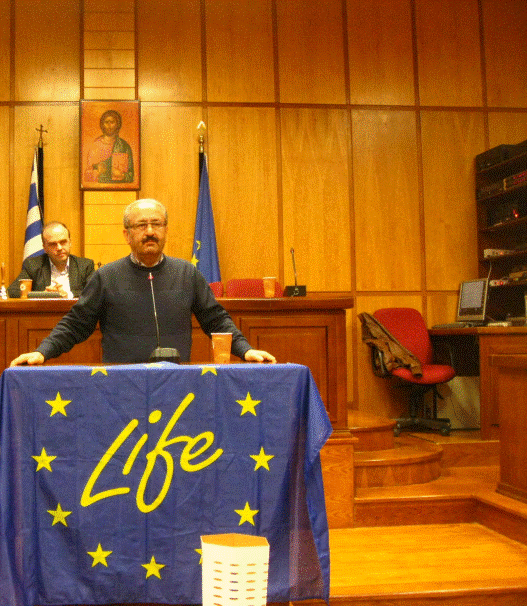 Εικόνα 4: Δήμαρχος Εορδαίας Σ. Ζαμανίδης